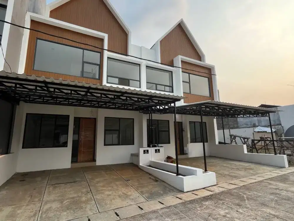 Dijual Rumah Baru Bebas Banjir Bebas Biaya Pajak Notaris KPR 2 Menit Ke Tol Dan LRT Jatibening