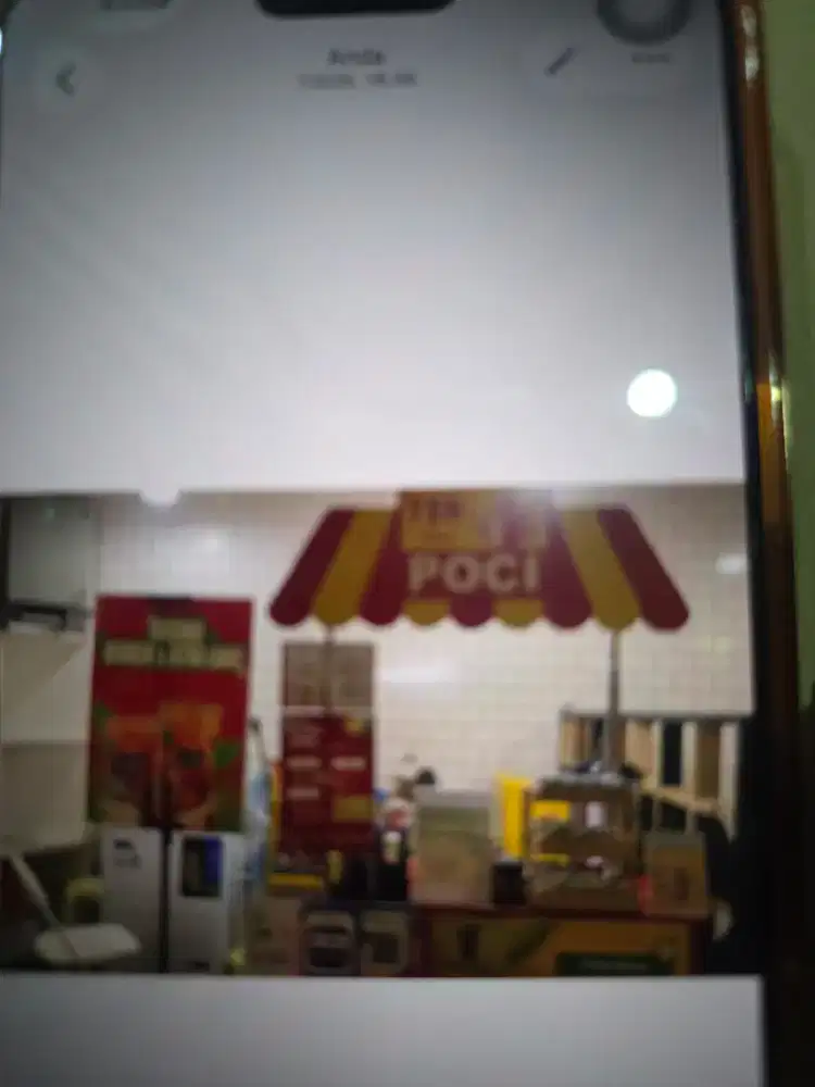 SPG untuk jaga Stand Teh Poci di Superindo Pondok Betung