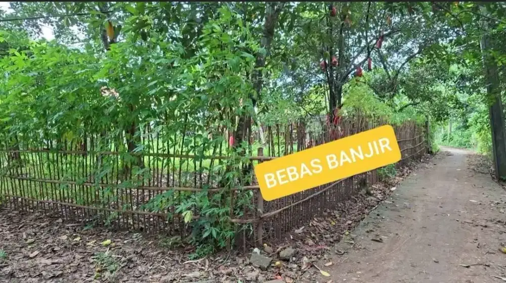 Tanah 313 m² Bebas Banjir Lokasi Strategis di Belakang RSUD Cileungsi