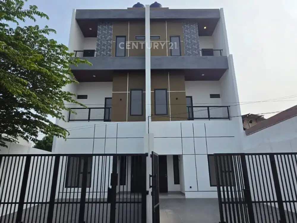 Rumah Baru 3 Lantai Kav DKI Under 2M Meruya Selatan