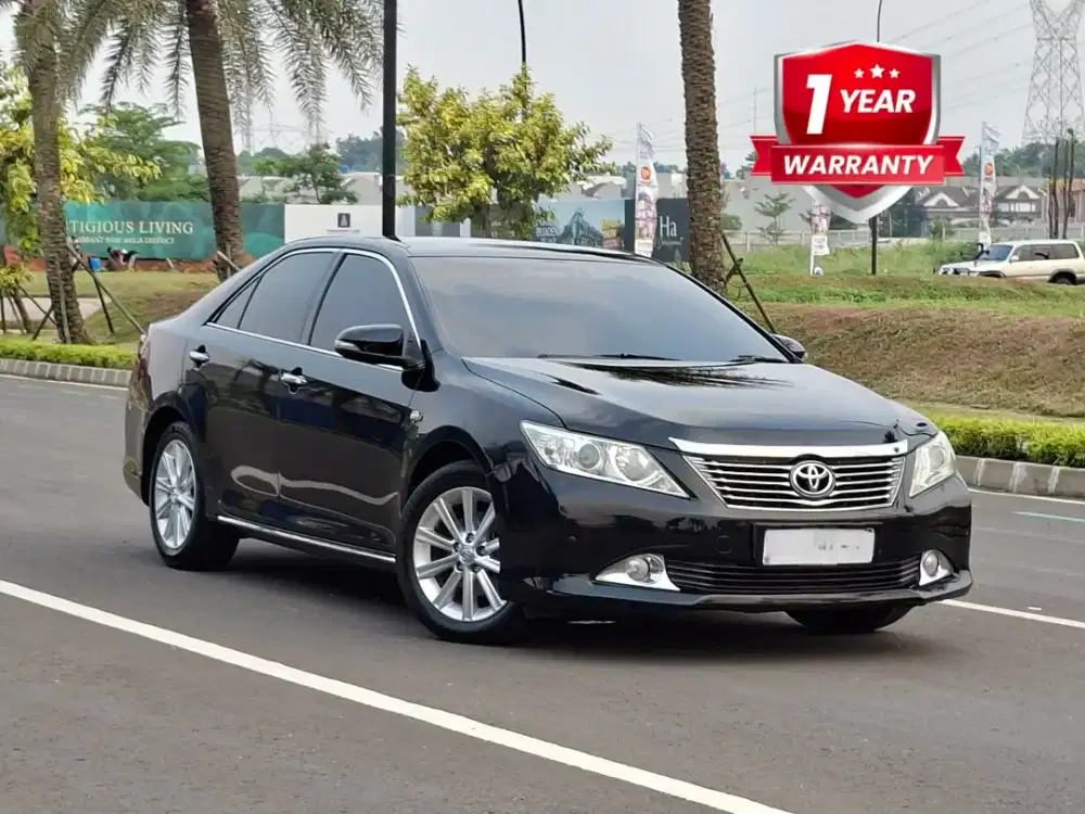 AN Perorangan Mulus Siap Pakai Camry 2.5 V Matic 2013 Garansi 1Th