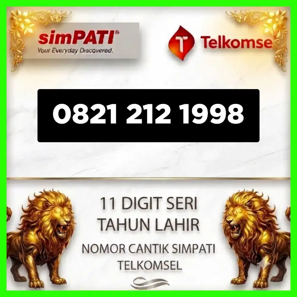 Nomor Cantik simpati Telkomsel super