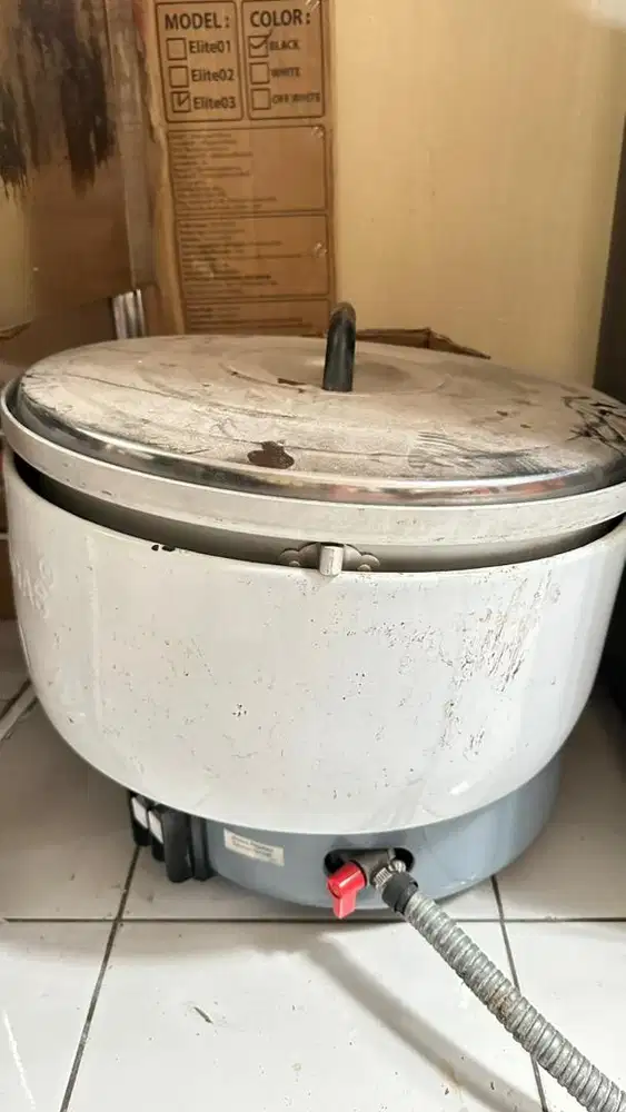 Rice Cooker Penanak Nasi Gas merek WinnGas 10 Liter