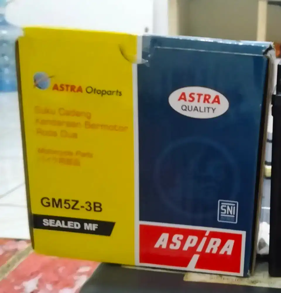 Aki Motor GM5Z-3B ASPIRA MF AKI KERING