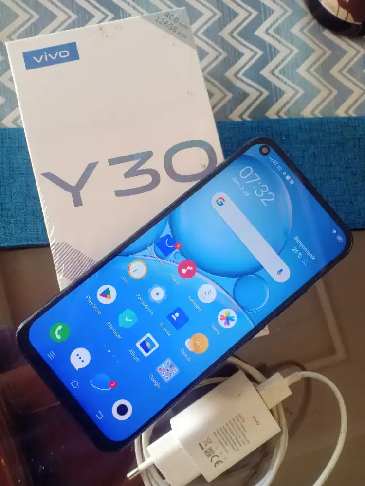 Vivo Y30 Ram 4+1/128 Fullset