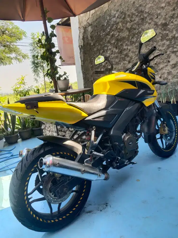 Bajaj Pulsar kawasaki Ns200 motor bandung