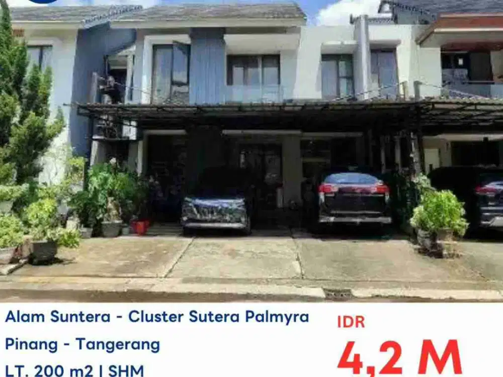 LELANG RUMAH TINGGAL DI PERUMAHAN ALAM SUTERA SERPONG TANGERANG SELATAN