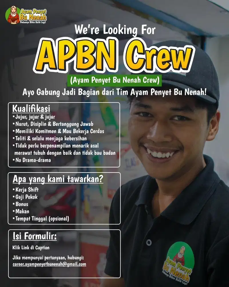 LOOKING FOR APBN CREW