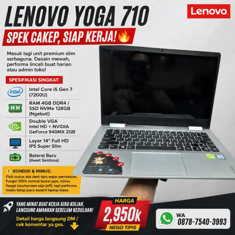 Lenovo Yoga 710 Super Slim