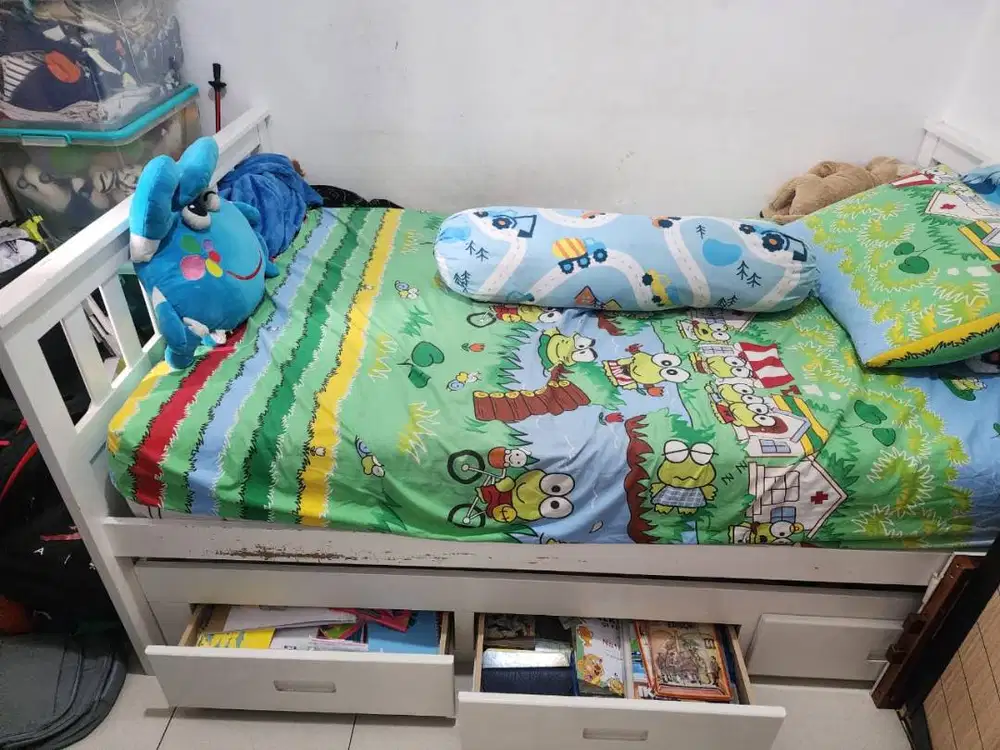 dijual cepat kasur susun geser anak 130 x 200 cm informa