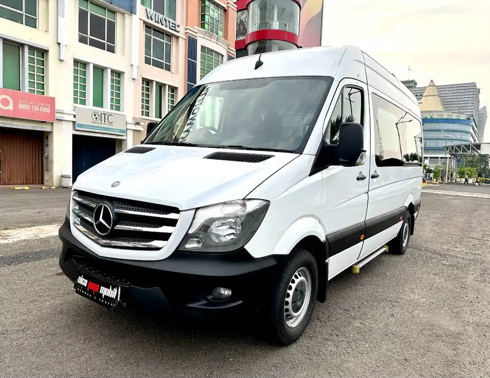 [KM 9 RIBU] Mercedes Benz Sprinter A2 2015 PUTIH Tangan PERTAMA ORIGIN
