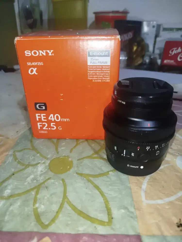 Lensa Sony G 40mm f2.5