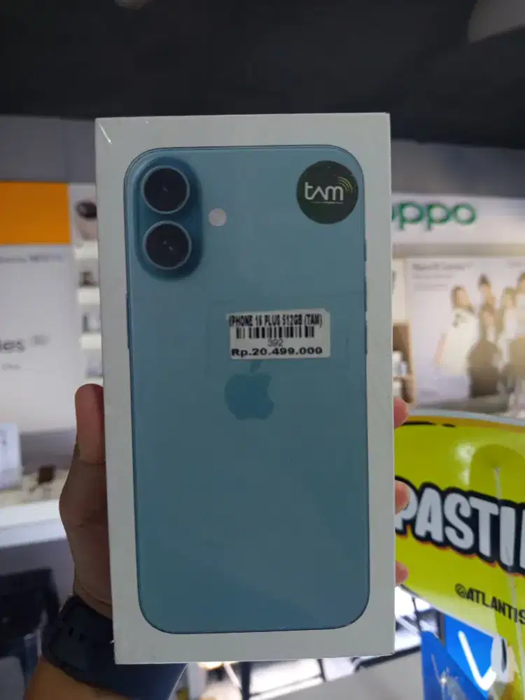 IPHONE 16 PLUS 512 GB READY STOCK DI TOKO ATLANTIS JEMPONG