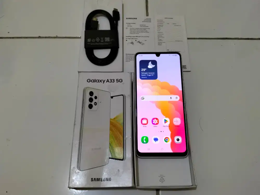 BUTUH UANG SAMSUNG GALAXY A33 5G RAM 8GB / 128GB AMOLED 6,4in 48MP NFC