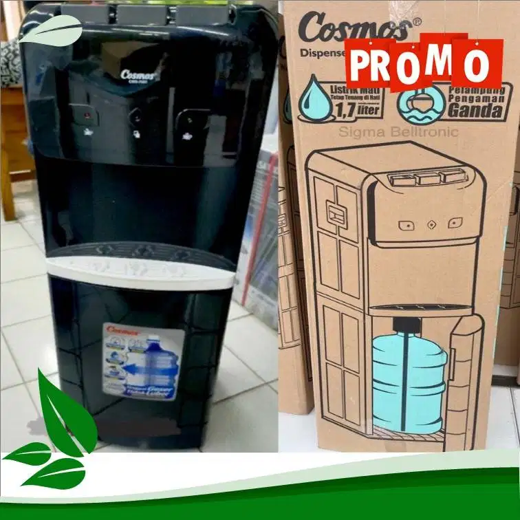 dispenser cosmos galon bawah cwd 7601 panas dingin