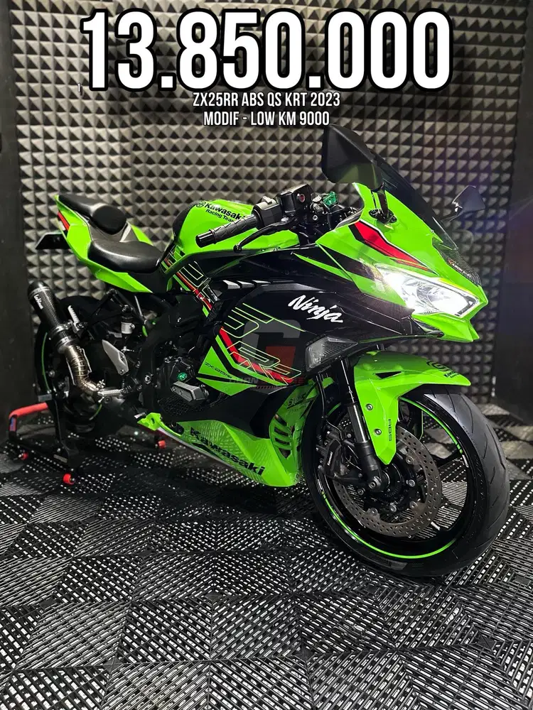 ZX25RR OR ZX 25 RR ABS QS 2023 MODIF LIKE NEW RAWATAN SUPERB UNIT BRO
