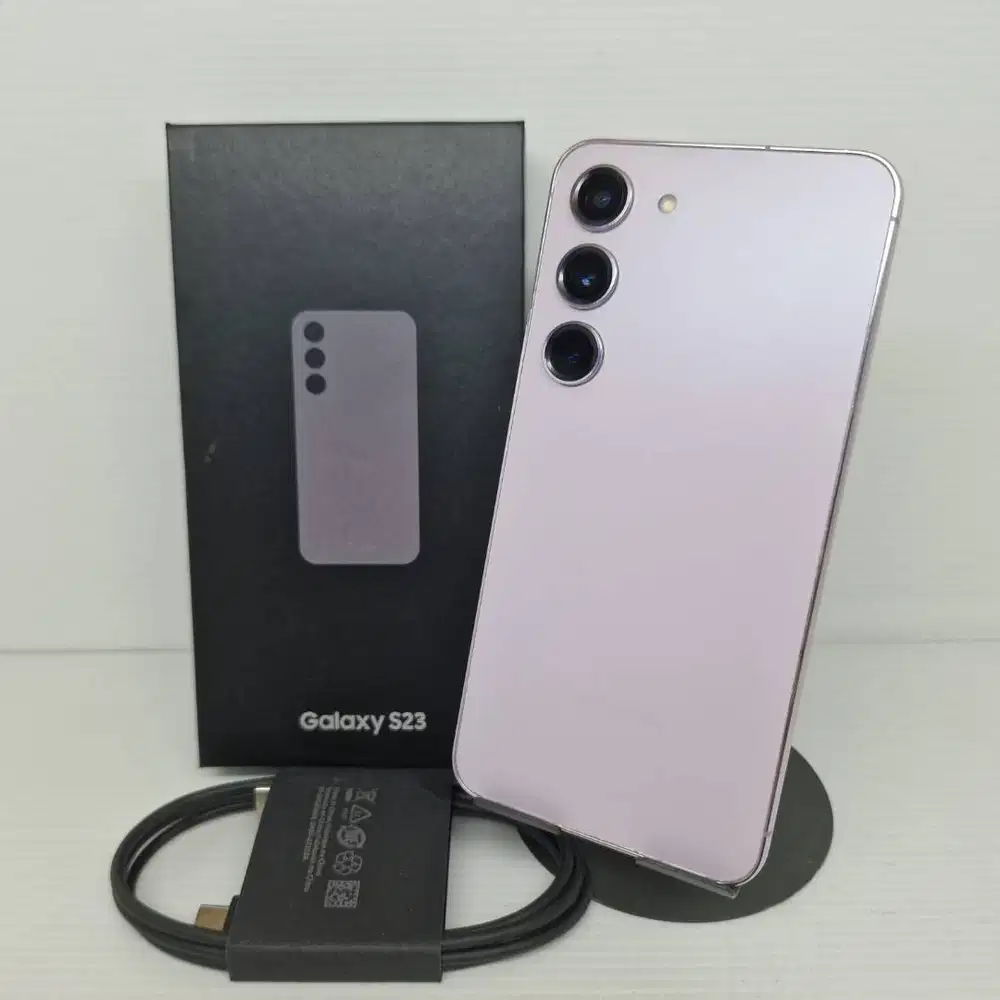 LIKE NEW SAMSUNG GALAXY S23 5G 8/256 LAVENDER KOMPLIT