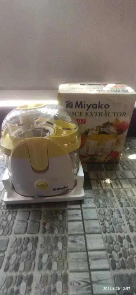 Juicer Miyako Original - Kondisi Mulus | Juice Extractor Buah Sayur