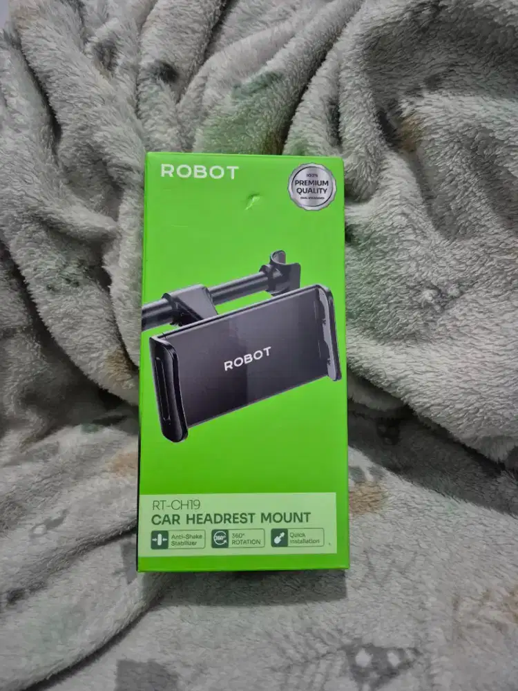 Jual Car Headrest Mount Robot RT-CH19 (bekas like new)