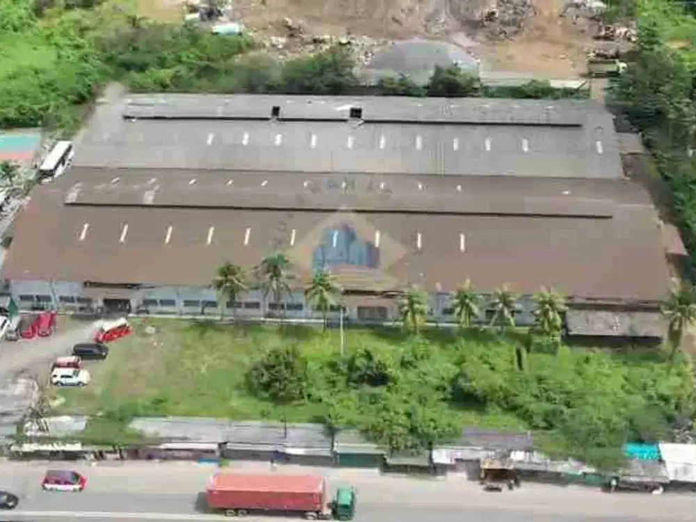 Dijual Pabrik Ex Konvesksi di Jl Raya Jakarta - Kibin, Serang. Akses Container 40 Feet!