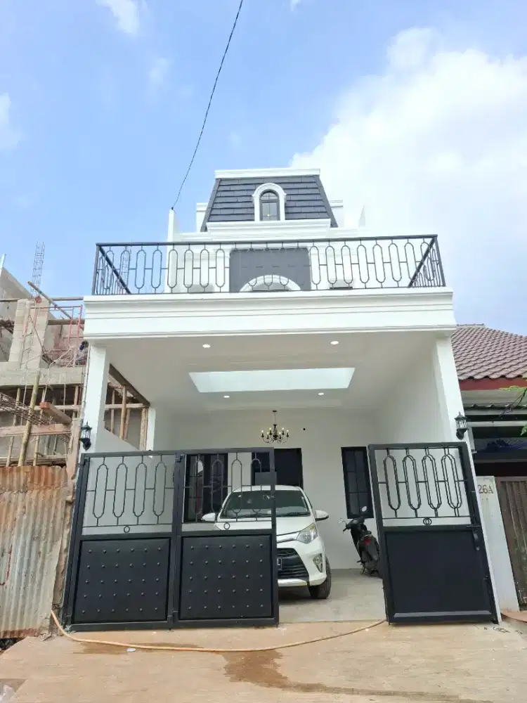 Rumah Baru Mewah CLASSIC 2 1/2 Lantai. PD Aren Dkt Bintaro/Jakarta