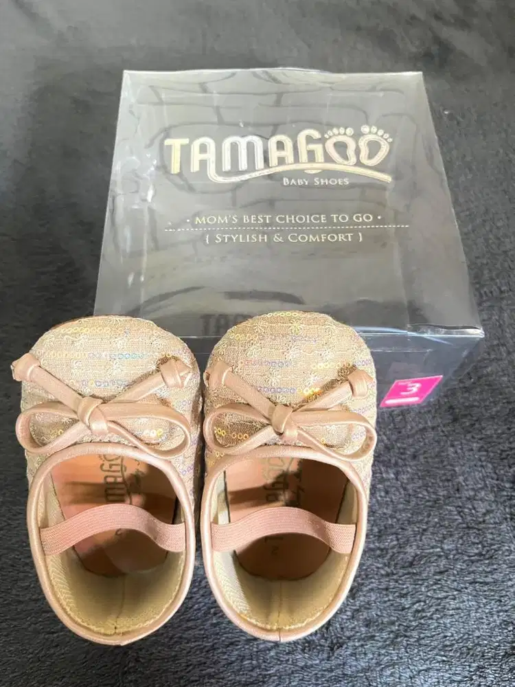 Sepatu Bayi Perempuan Cream
