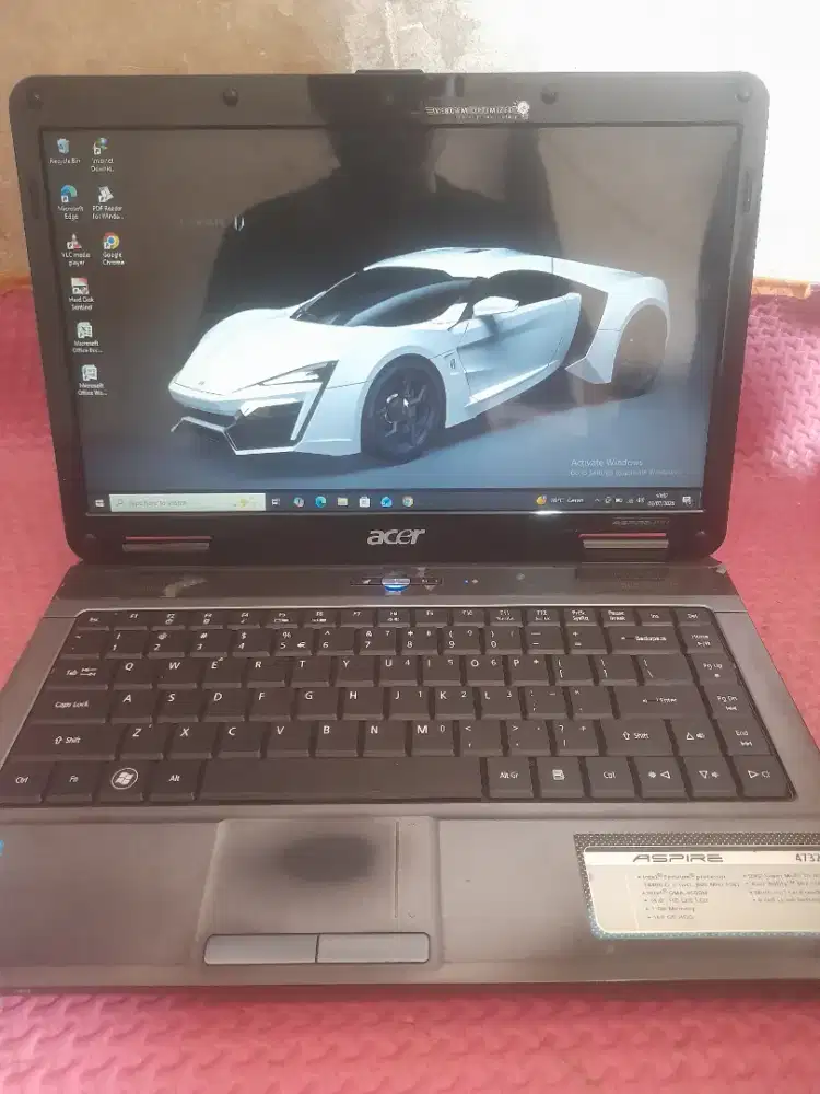 laptop Aspire 4732Z 
(Nego tipis)