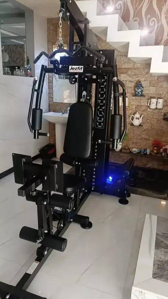 ORLANDO alat homegym beban 75 kg include Legfress