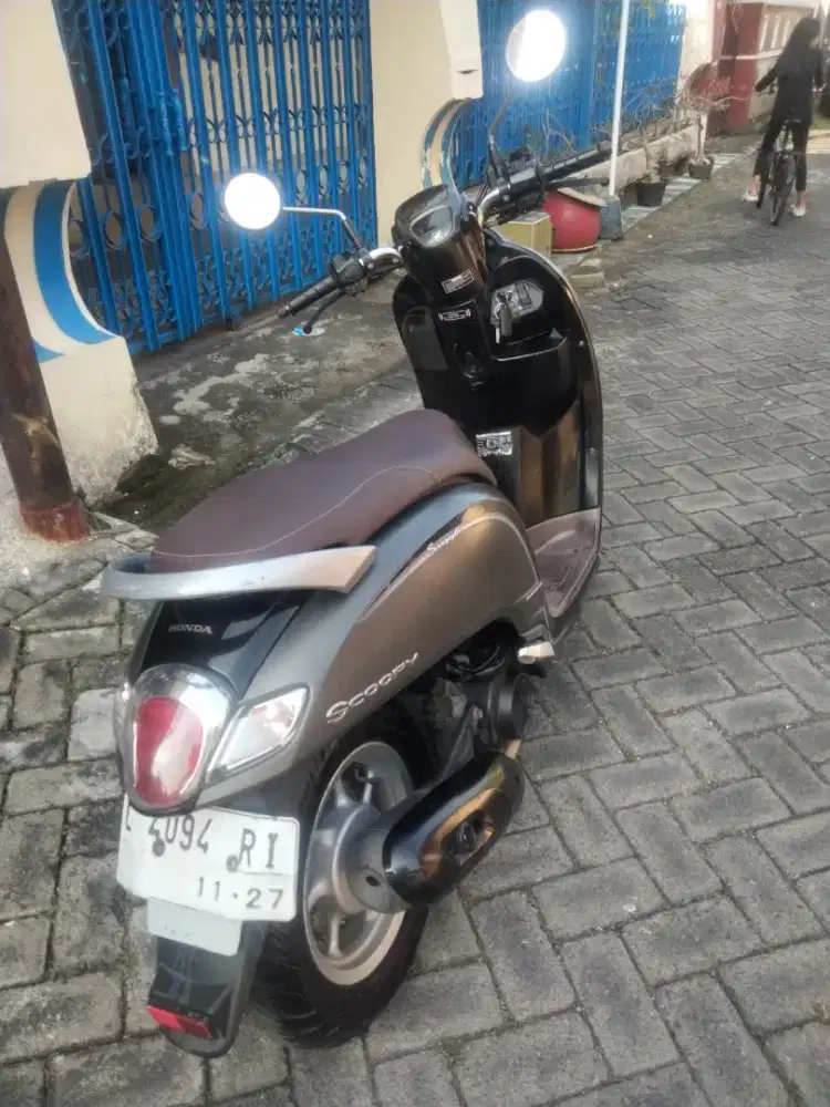 Scoopy 2017,abu2 siap pakai