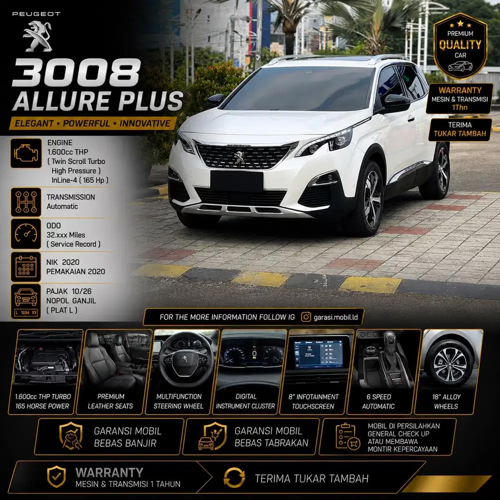 Peugeot 3008 Allure Plus 2020