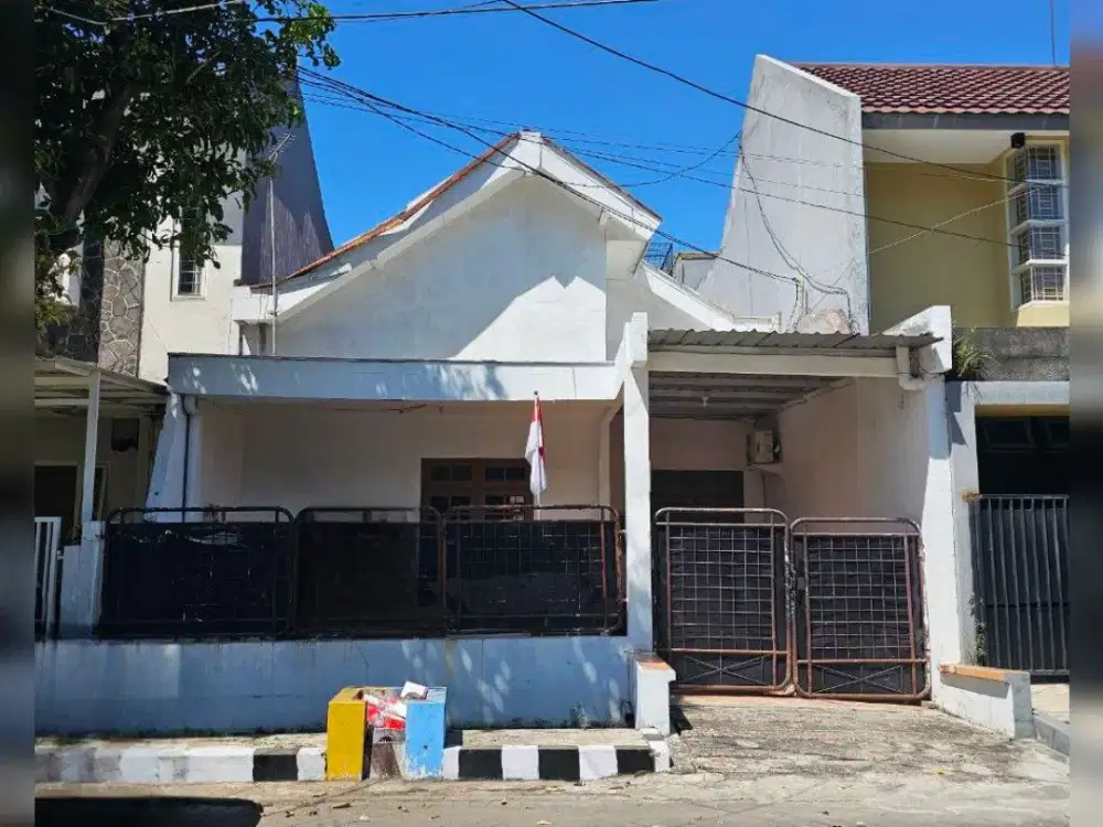 Rungkut Asri Rumah Lama Row Jalan 4 Mobil
