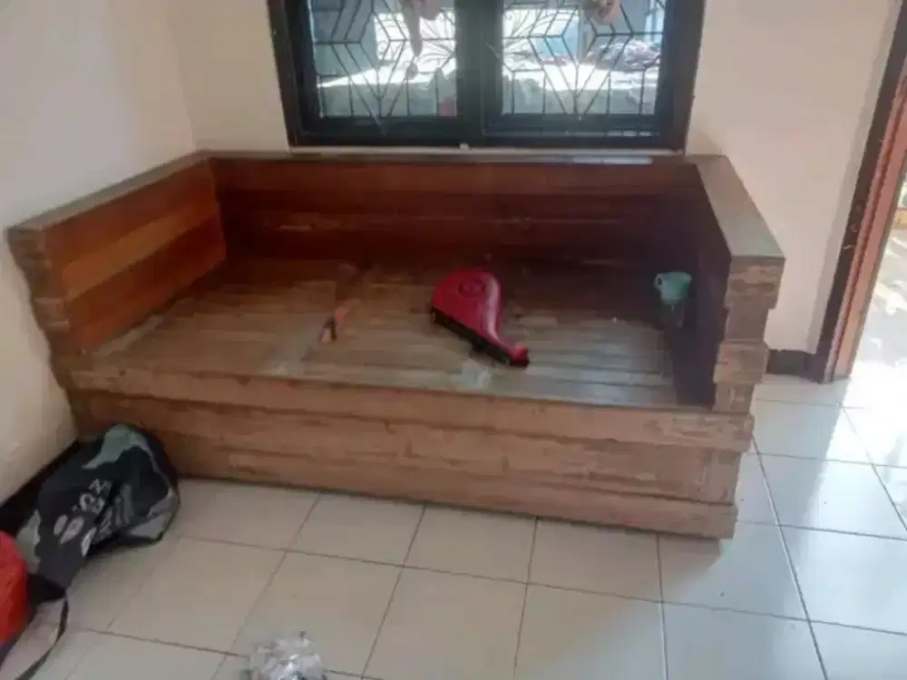 Jual bangku kayu jati