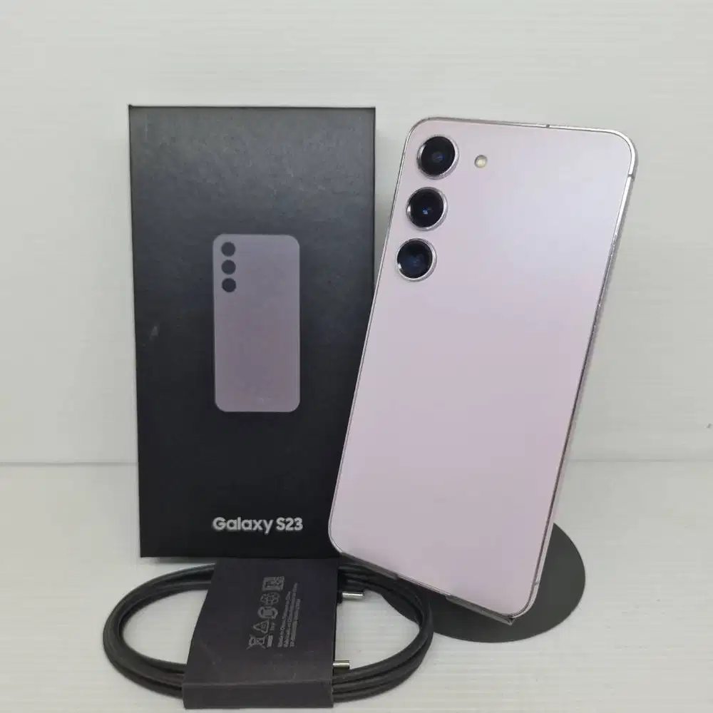 LIKE NEW SAMSUNG GALAXY S23 5G 8/256 LAVENDER KOMPLIT