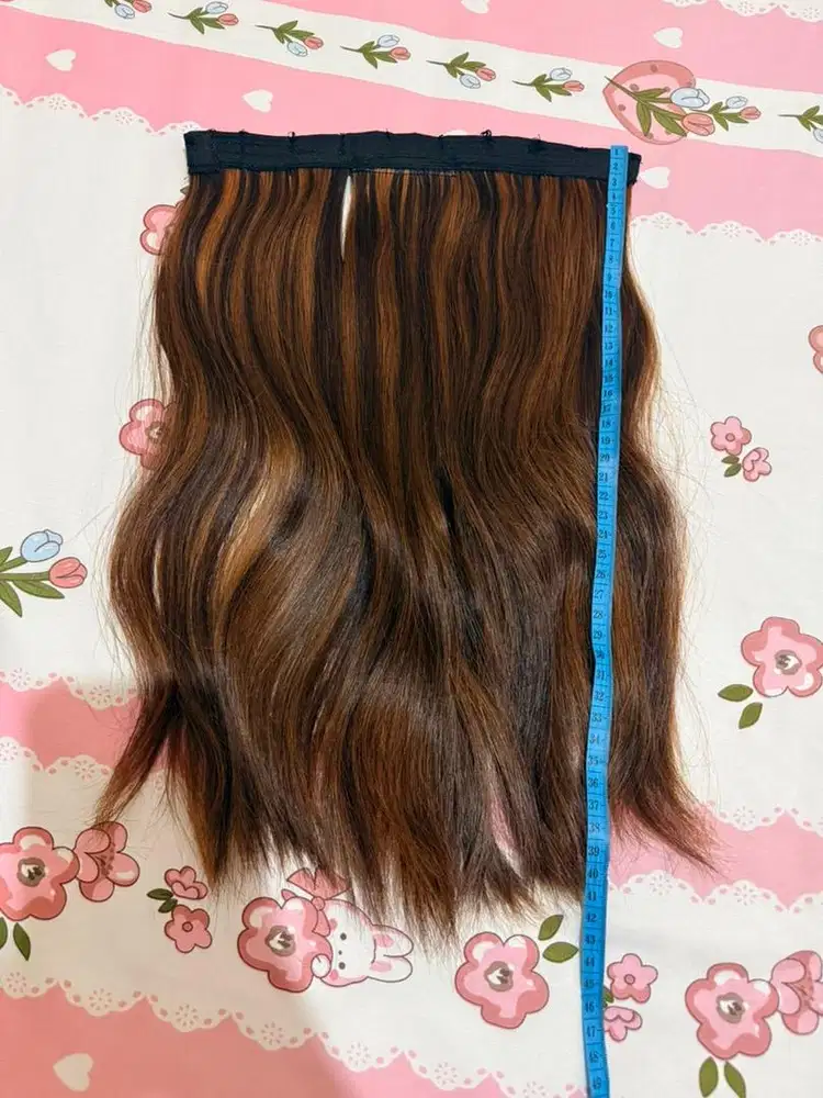 Rambut Asli (lembut berkilau)