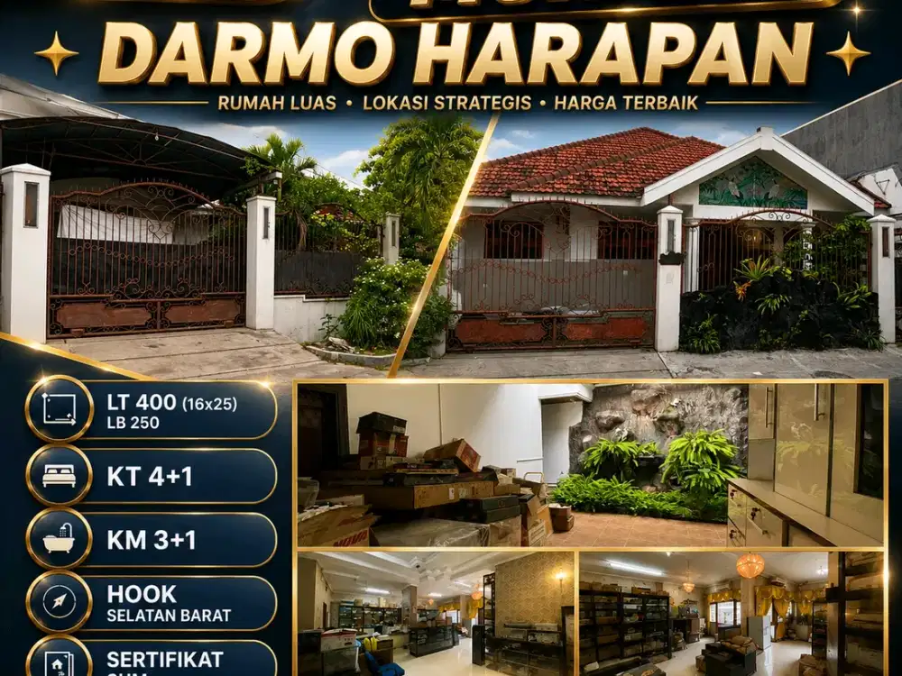 MURAH BANGET BUTUH JUAL CEPAT DARMO HARAPAN 8JT-ANMETER
