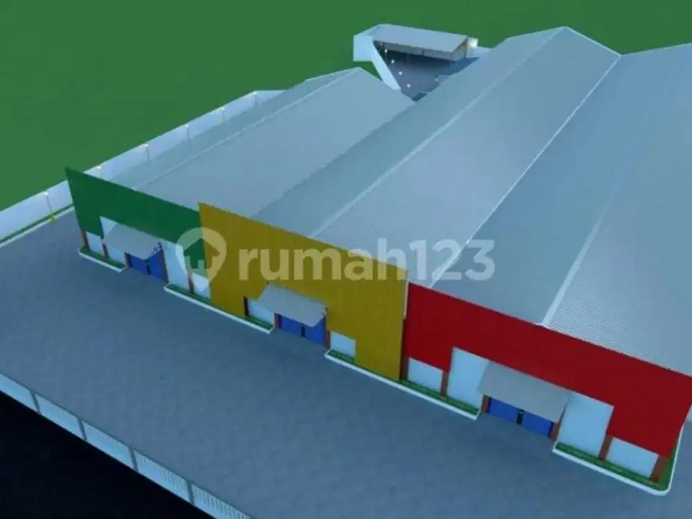 Dijual Gudang Baru Zona Industri Lokasi Strategis Klaten Utara,Klaten Luas 1 Ha