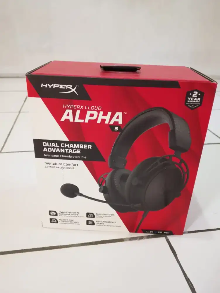 Headset HyperX Cloud alpha s
