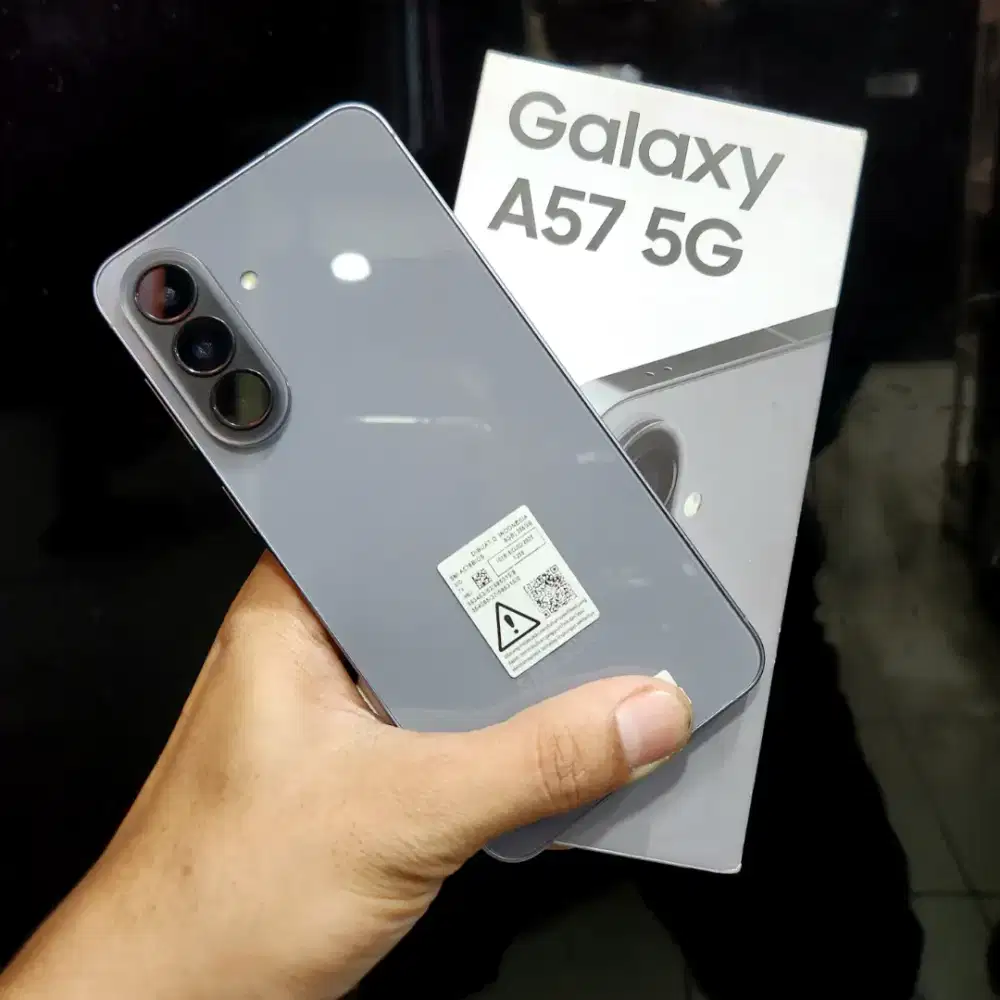 Samsung A57 5g 8/256gb Garansi Mei 2027 free Adapter