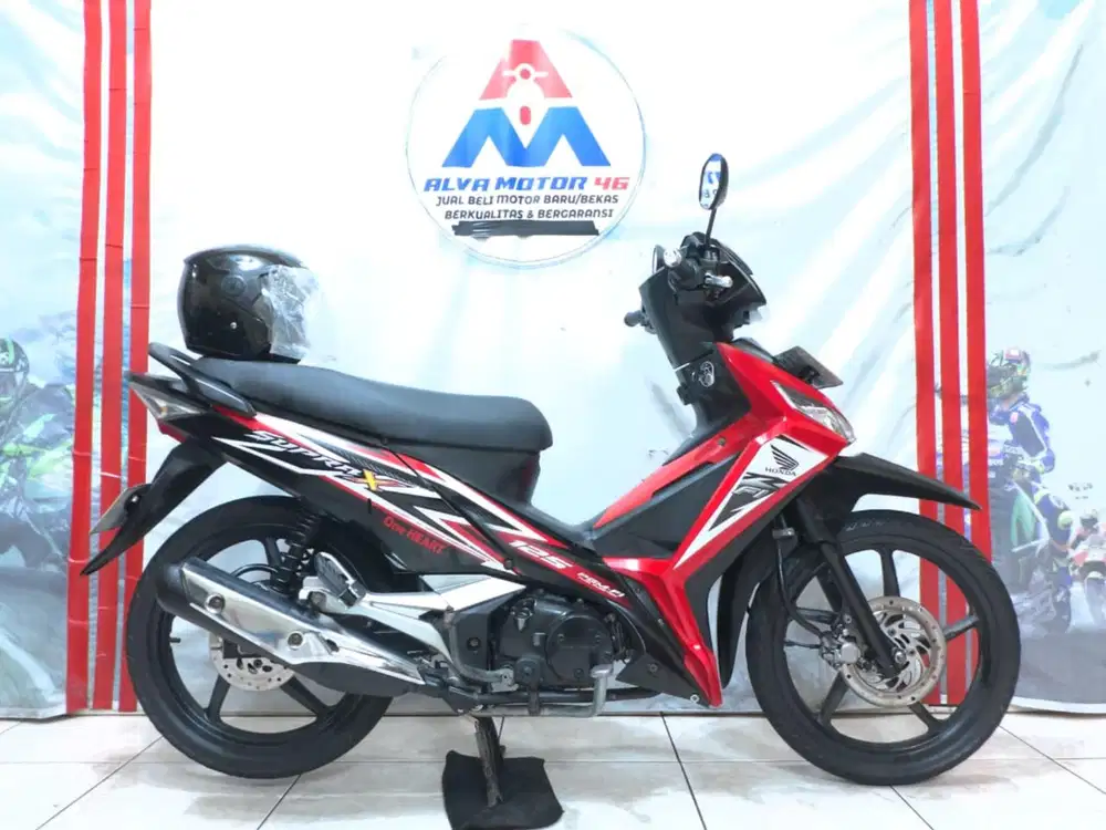 HONDA SUPRA X 125 TH 2014 LOW KM MULUS CASH / TT / KREDIVO / CC 0%