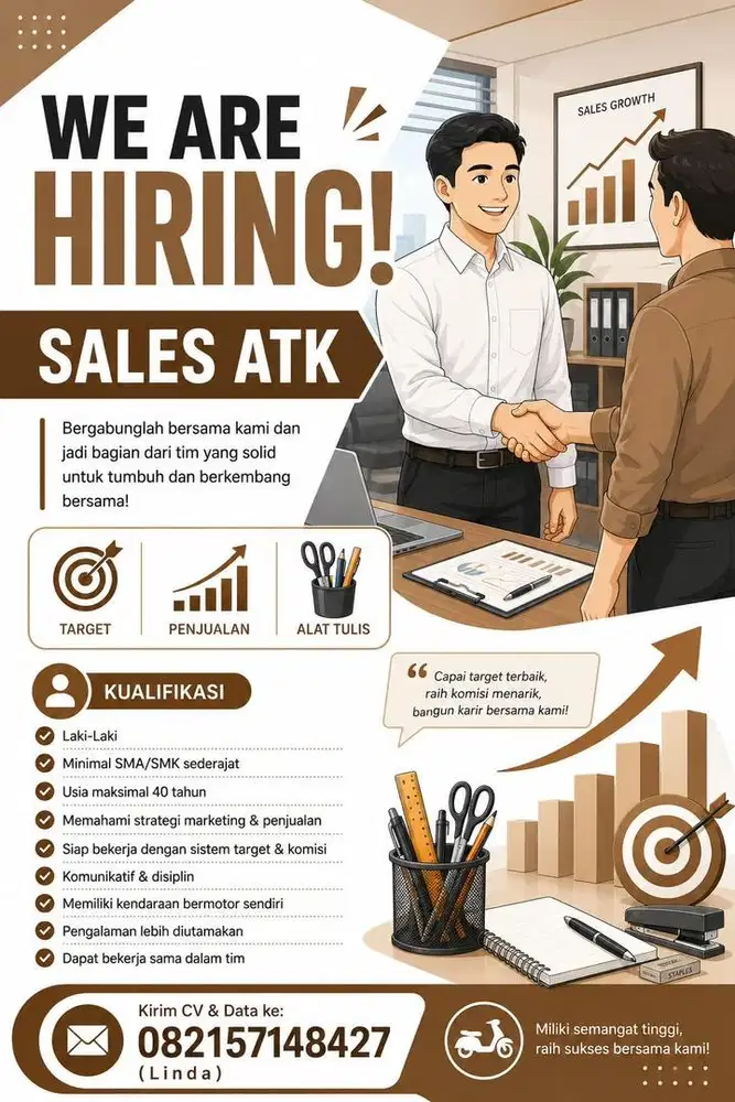 We Are Hiring ! SALES ATK