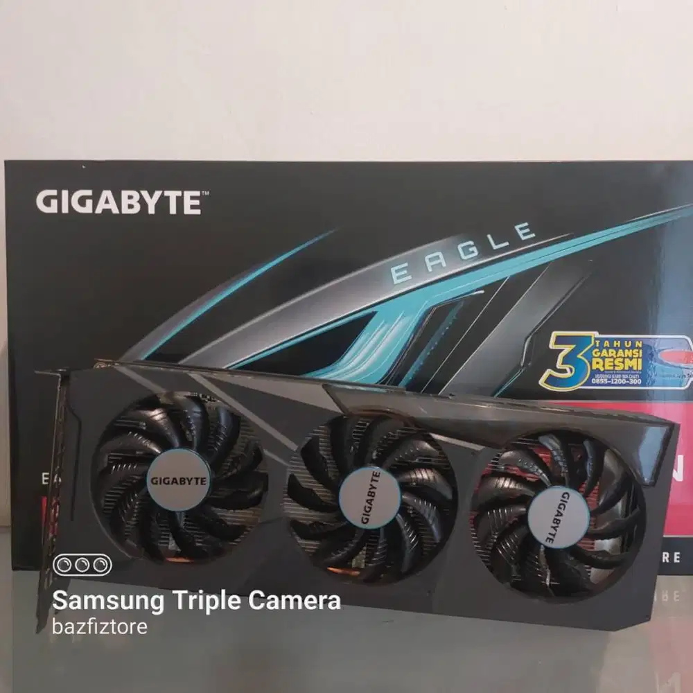 VGA Gigabyte RX 6600 Eagle 8GB Garansi NJT NOV 2027