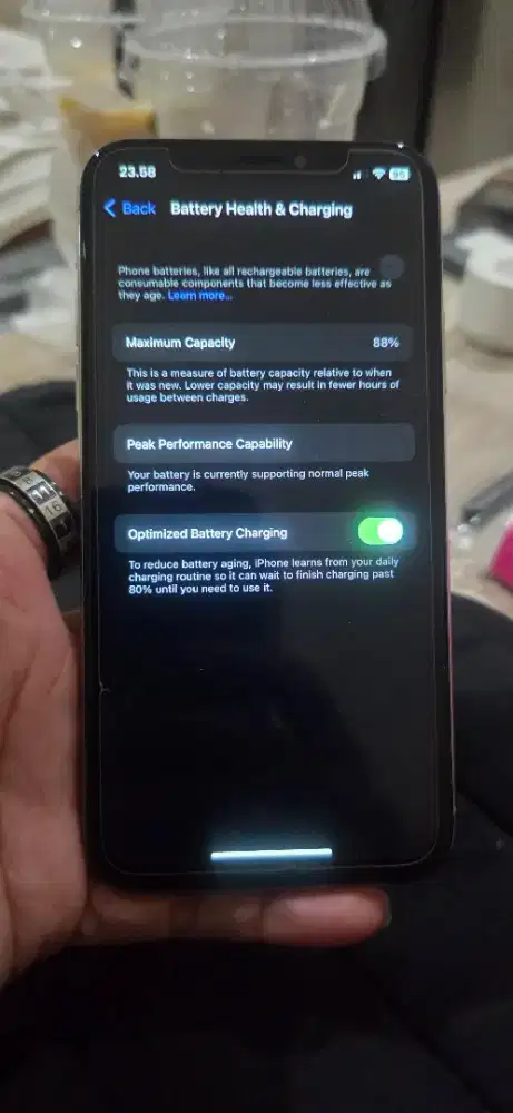 iphone x 256gb hb 88 pa/a