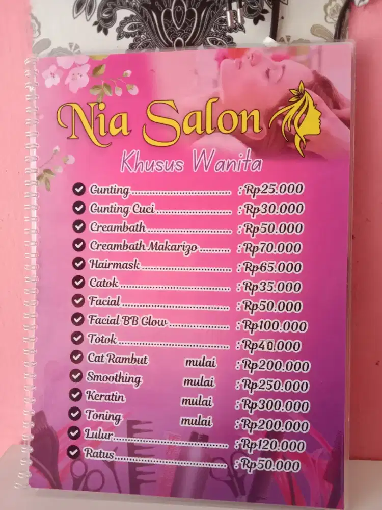 di Butuhkan Freelance Salon