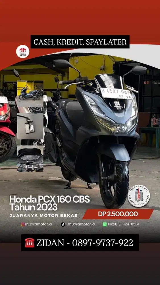 HONDA PCX 160 CBS 2023 LOW KM !!!