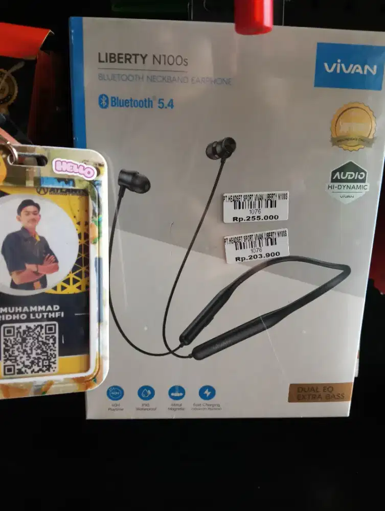Headset sport vivan liberty n100s