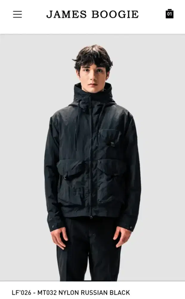 jaket James boggie art Russian sz m
