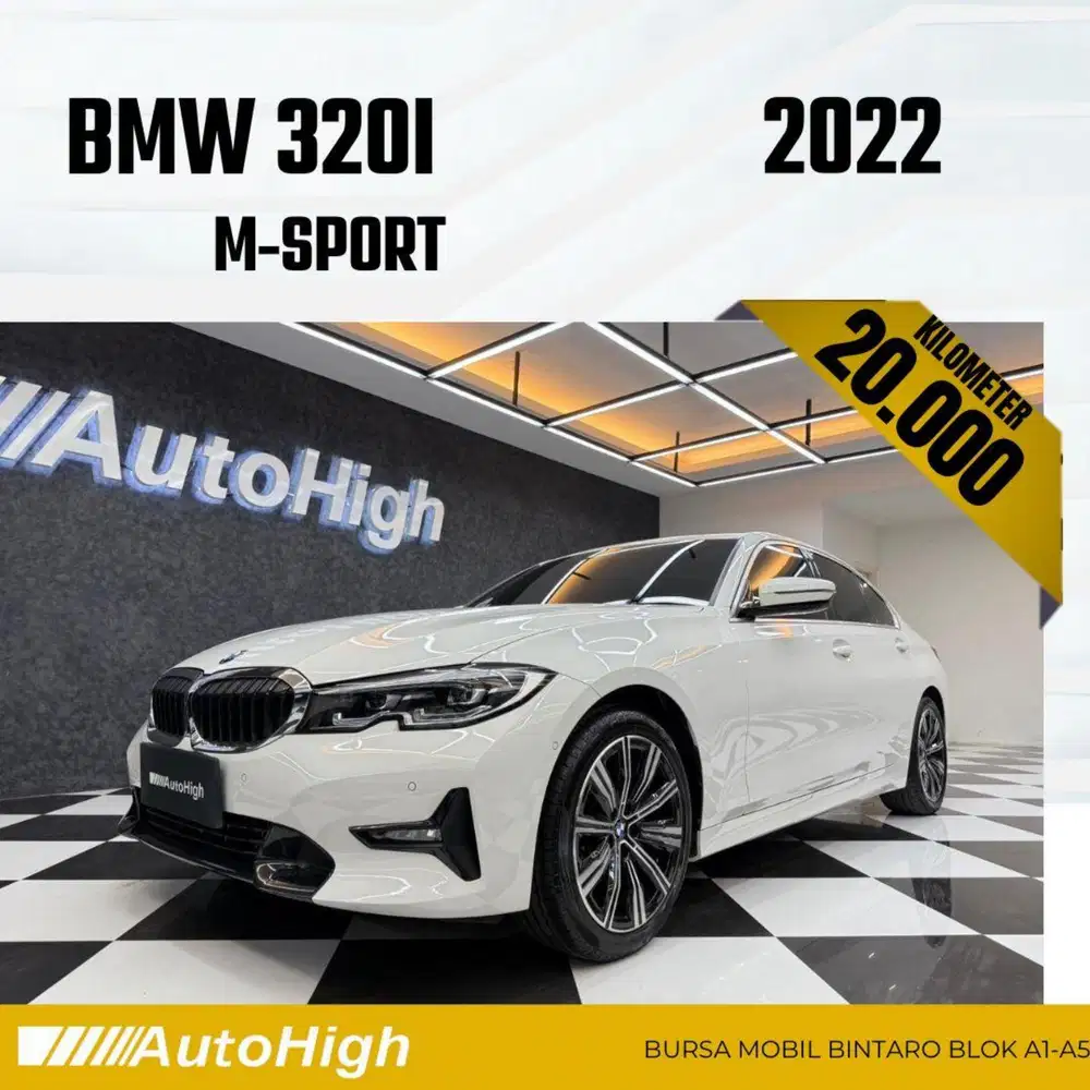DP10% [Km20.000] 320i M-Sport 2022 White Reg 2024 #AUTOHIGH