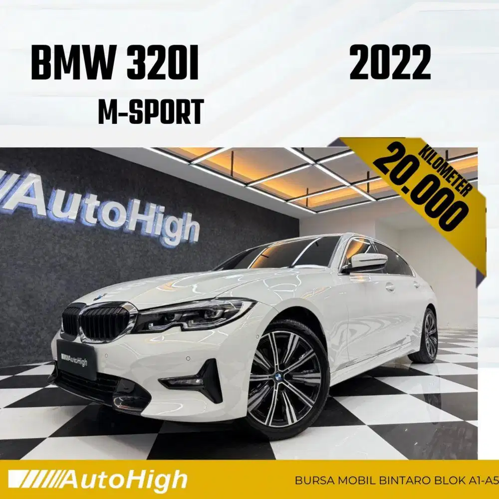 DP10% [Km20.000] 320i M-Sport 2022 White Reg 2024 #AUTOHIGH