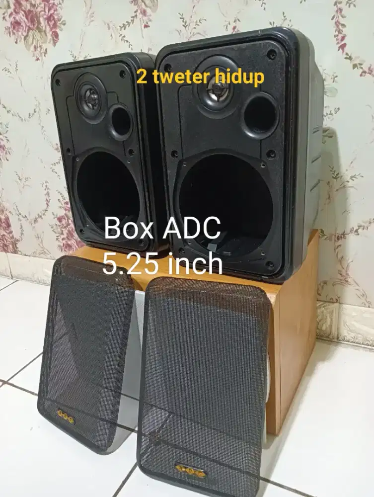 BOX speaker ADC + tweeter ADC