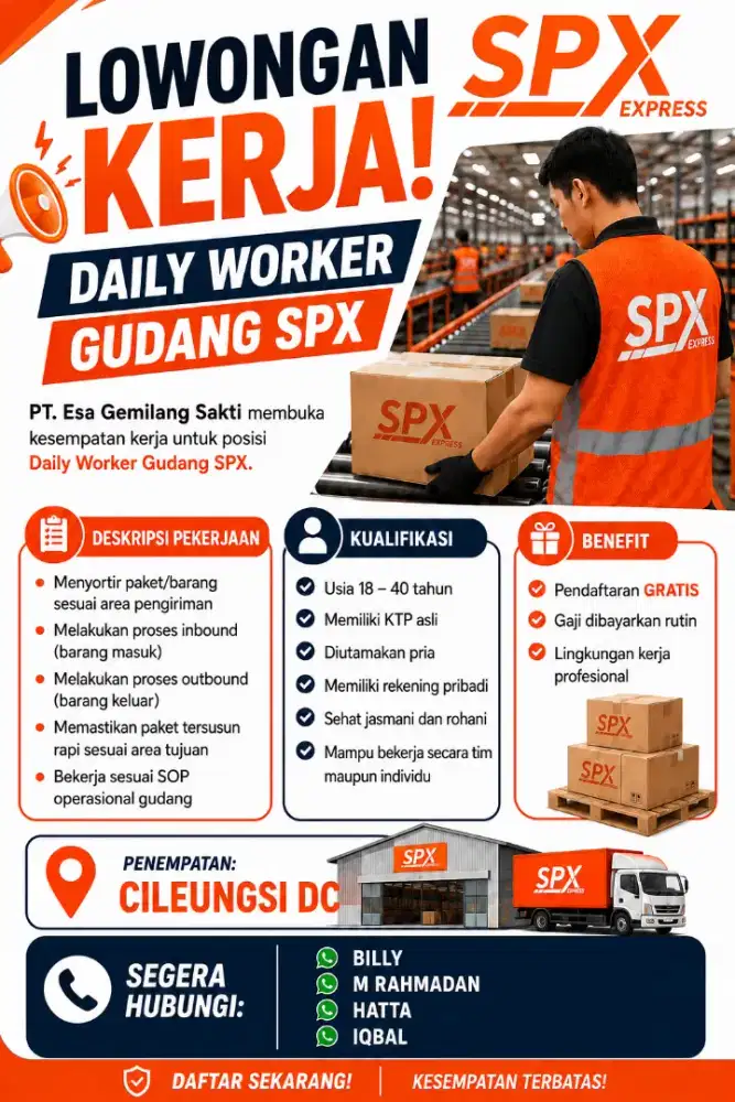 DAILY WORKER CILEUNGSI